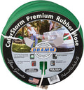 Dramm ColorStorm Premium Rubber Garden Hose, No Kink, Leak Proof Water Hose, Male Female Fittings, Made in USA, Hot & Cold Resistant, 518 Burst PSI, Green, 5/8"x50'