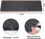 Stair Treads for Wooden Steps 15pcs - 8x30in Carpet Stairs Runner Indoor Non-Slip Stair Mats for Kids Elders and Pets