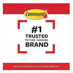 Command Indoor Large Replacement Strips, Holds up to 5 lb, 40 Adhesive Strips – Damage-Free Wall Hanging Refill, Re-Hang Large Hooks for Home Décor and Wall Décor
