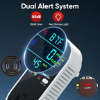 NICGOL Upgraded Natural Gas Leak Detector & Carbon Monoxide Detectors - 4 in 1 Natural, Propane, Co and Gas Detector -Carbon Monoxide Detectors Plug in -Temperature & Humidity for Home, RV (3 Packs)