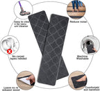 Stair Treads for Wooden Steps 15pcs - 8x30in Carpet Stairs Runner Indoor Non-Slip Stair Mats for Kids Elders and Pets