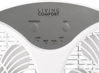Comfort Zone 9-Inch Smart WiFi Twin Window Fan – 3-Speed Dual Blade Fan with App & Voice Control, Reversible Exhaust, Cooling & Circulate Modes, Expandable 23.5" to 37", Bug Screen