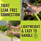 Flexzilla Garden Hose with SwivelGrip, 5/8 in. x 50 ft., Lightweight All-Weather Water Hose, Durable and Flexible, Leak-Free Connections