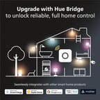 PHILIPS Hue Smart Dimmer Switch with Remote, White, 1 Pack, Turns Hue Lights On, Off, Dims or Brightens, Smart Home Control, Requires Hue Bridge, Easy, No-Wire Installation