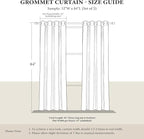 NICETOWN Vintage Blue Foil Print 90 inch Long Curtains for Elegant Home Decoration, Wave Silver Line Design Drapes Light Filtering, W52 x L90, 2 Panels
