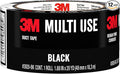 3M Black Duct Tape, Multi-Use Colored Duct Tape with Strong Adhesive and Water-Resistant Backing, Multi-Surface Great for Indoor and Outdoor Use, 1.88 Inches x 20 Yards, 12 Roll