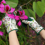 Trifabricy Gardening Gloves for Women, Breathable leather Garden Gloves with Grip, Thorn-Proof Puncture-Resistant Work Gloves