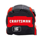 CRAFTSMAN Tape Measure, Compact Easy Grip, 16 FT (CMHT37441S) (Pack of 6)