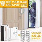 Home Security Door Lock Door Reinforcement Lock Door Locks for Kids Safety Flip Door Lock Latch Childproof Night Lock Door Security Front Door Child Safety Lock High Security Locks for Doors Inside