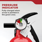 Kidde Fire Extinguisher for Home, 1-A:10-B:C, Dry Chemical Extinguisher, Red, Mounting Bracket Included, 4 Pack
