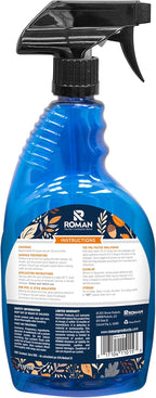 Roman’s E-Z Hang Peel & Stick Wallpaper Helper, Clear, Non-Staining, 32 Fluid Ounces