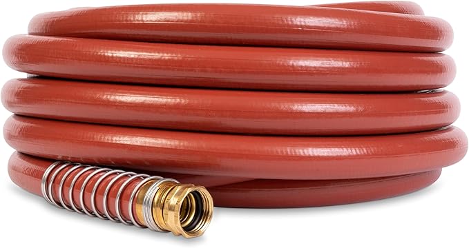Gilmour Pro Commercial 3/4" x 50' Heavy Duty Water Hose, Durable and Kink Resistant 50 ft Garden Hose