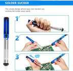 Soldering Iron Kit, 80W 110V Upgraded Digital Electric Solder Irons, with LCD Display, 39-in-1 Adjustable Temperature Welding Tool for Metal, Jewelry Electrical Repairs, DIY