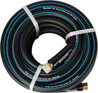Fevone Kink Free Garden Hose 75 ft, All Weather Flexible, Heavy-Duty & Durable, Solid Brass Fittings, Leak-Free Connection