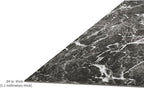 Nexus Self Adhesive Vinyl Floor Tiles, 20 Tiles - 12'' x 12'', Smoke Marble Peel & Stick, DIY Flooring for Kitchen, Dining Room, Bedrooms Bathrooms by Achim Home Decor, Dark Grey with White Vein