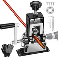 Manual Wire Stripping Machine, Gauge Wire 0.06"-1", Scrapping Copper Wire Peeler Machine, Drill Powered/Hand Crank Dual-drive Wire Stripper Tool for Scrap Copper Recycling & DIY etc.