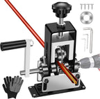 Manual Wire Stripping Machine, Gauge Wire 0.06"-1", Scrapping Copper Wire Peeler Machine, Drill Powered/Hand Crank Dual-drive Wire Stripper Tool for Scrap Copper Recycling & DIY etc.