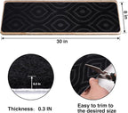 Stair Treads for Wooden Steps 15pcs - 8x30in Carpet Stairs Runner Indoor Non-Slip Stair Mats for Kids Elders and Pets