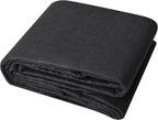 VEVOR Geotextile Landscape, 10ft x 100ft 8 oz Non-Woven PP Drainage 350N Tensile Strength & 440 N Load Capacity, for Ground Cover, Garden Fabric, French Drains, Black