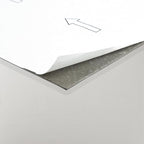 Nexus Self Adhesive 12-Inch Vinyl Floor Tiles, 20 Tiles - 12" x 12", White Slate Pattern - Peel & Stick, DIY Flooring for Kitchen, Dining Room, Bedrooms & Bathrooms by Achim Home Décor