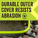 Flexzilla Garden Hose 5/8 in. x 25 ft., Lightweight All-Weather Water Hose, Durable and Flexible, Leak-Free Connections