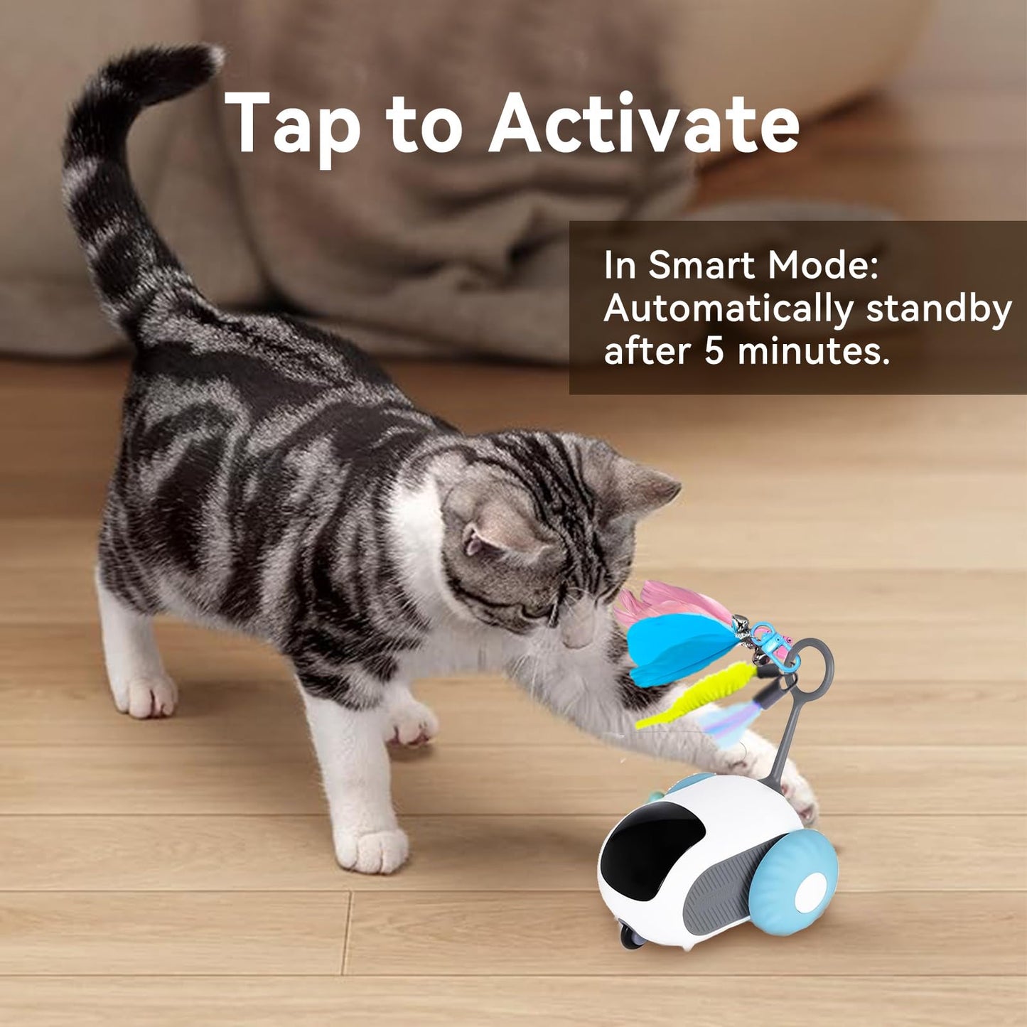 Turbo Tail 5.0 Remote Control Interactive Cat Toy