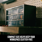 CRAFTSMAN Storage Organizer Bin System, 9 Compartment, Plastic (CMST40709) (Pack of 2)