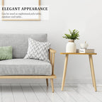 FORAOFUR End Tables Living Room Set of 2, Side Tables for Small Spaces, Modern Side Table Accent Tables with Wooden Legs for Living Room, Bedroom, Easy Assembly