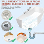 Gotega Bathroom Sink Drain Strainers, Hair Catcher Shower Drain Covers Protector, Flexible TPR Material, Multiple Colors for Bathroom Tub Shower and Sink Garbage Disposal Parts, Light-Colored 5 Pack