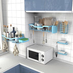 NESOMI Shower Caddy Adhesive Shower Organizer 7-Pack, Rustproof Stainless Steel Bathroom Shelves, Large Capacity No-Drill Rack Storage Accessories with Soap Dish Toothbrush Holder Hooks