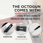 Octogun 930-GTD Caulk Gun by Newborn and Octogun Silicone/Caulk Removal Kit