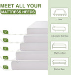 EGOHOME 8 Inch Twin Mattress, Memory Foam Mattress with Cooling Green Tea Gel, Relieve Pressure with Medium Firm Support, CertiPUR-US Certified, 75''L x 38''W, White