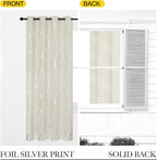 NICETOWN Blackout Curtain Panels 84 inches, Light Reducing Thermal Insulated Solid Grommet Drapes for Living Room/Nursery/Kids Room (Beige, Set of 2, 52 inches by 84 Inch)