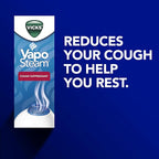 Vicks Warm Steam Vaporizer & Humidifier 1.5 Gallon Tank for Small and Medium Rooms, Night Light, Works with VapoPads and VapoSteam