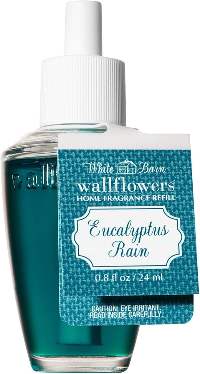 Bath Body Works Wallflowers Fragrance Refill Bulb Eucalyptus Rain