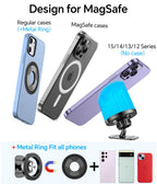 for Magsafe Car Mount 【20 Strong Magnets】 Magnetic Phone Holder for Car | AlluCanFind