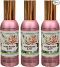 Bath and Body Works Concentrated Room Spray 1.5 oz each - Pack of 3 - Packaging May Vary (Rose Water and Ivy)