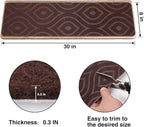 Stair Treads for Wooden Steps 15pcs - 8x30in Carpet Stairs Runner Indoor Non-Slip Stair Mats for Kids Elders and Pets