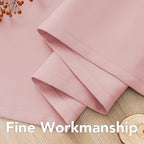 H.VERSAILTEX Blackout Curtains for Bedroom Thermal Insulated Room Darkening Living Room Curtains 84 Inch Long Grommet Privacy Protection Window Curtain Panels/Drapes for Nursery, 2 Panels, Baby Pink