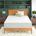 Zinus 12 Inch Green Tea Memory Foam Mattress, Queen, Fiberglass Free, Patented Custom Contour Support, Sturdy Base Foam, CertiPUR-US Certified, Mattress in A Box, White