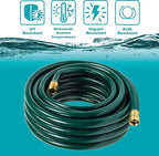Gilmour Flexogen 3/4 in x 50 ft Garden Hose, Heavy Duty Water Hose, Flexible and Kink Resistant Outdoor Hose, Green