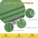 NICETOWN Forest Green Blackout Curtains for Kids Room, Grommet Energy Saving Thermal Insulated Drapes Room Darkening Window Treatments for Bedroom, 2 Panels, W46 x L63