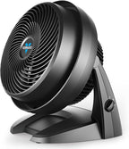 Vornado 630 Mid-Size Whole Room Air Circulator, 3-Speed, Floor Fan for Bedroom, Office, Home, Adjustable Tilt Head, 9 in, Quiet Cooling, Large Electric Fan, Black