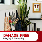 Command Indoor Medium Replacement Strips, 36 Strips, Damage-Free Wall Hanging, Re-Hang Medium Hooks for Home and Wall Decor, Holds up to 3 lb, White Adhesive
