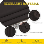 NICETOWN Bedroom Curtains 78 inch Length - Grommet Privacy Window Curtains & Drapes Light Blocking Sound Reducing Window Treatments for Living Room (Toffee Brown, 2 Panels, W52 x L78)