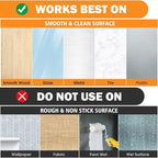 Picture Hanging Strips 40 Strips, Damage Free Removal, Wall Poster Picture Hangers Without Nails, Sticky Hook & Loop Adhesive Strips for Poster/Picture/Home/Office, 20 Pairs/Medium, White