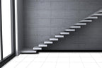 Nexus Self Adhesive 12-Inch Vinyl Floor Tiles, 20 Tiles - 12" x 12", White Slate Pattern - Peel & Stick, DIY Flooring for Kitchen, Dining Room, Bedrooms & Bathrooms by Achim Home Décor