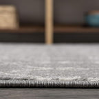 JONATHAN Y Boho Vintage Diamond Gray/Ivory Indoor Area Rug 9X12 ft, Moroccan Hype for Living Room, Bedroom, Kitchen, Office, Easy-Cleaning, High Traffic, Pet-Friendly, Non-Shedding (MOH101C-9)