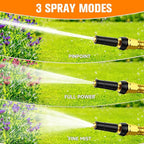 Metal Garden Hose 150 FT - 304 Stainless Steel Water Hose 150 FT - Expandable Short Flexible Garden Hose,no Kink Explosion, no Bite