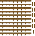 Worth Garden 10-Pack Corten Steel Landscape Lawn Edging - 4.5in H Rust Patina Finish Bendable Metal Strips - Hammer-in Pre-Rusted Border w/ 11 Clips - Yard Pathway Divider (33Ft Total)